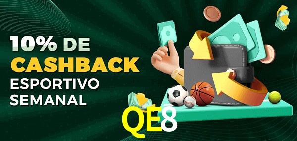 10% de bônus de cashback na QE8